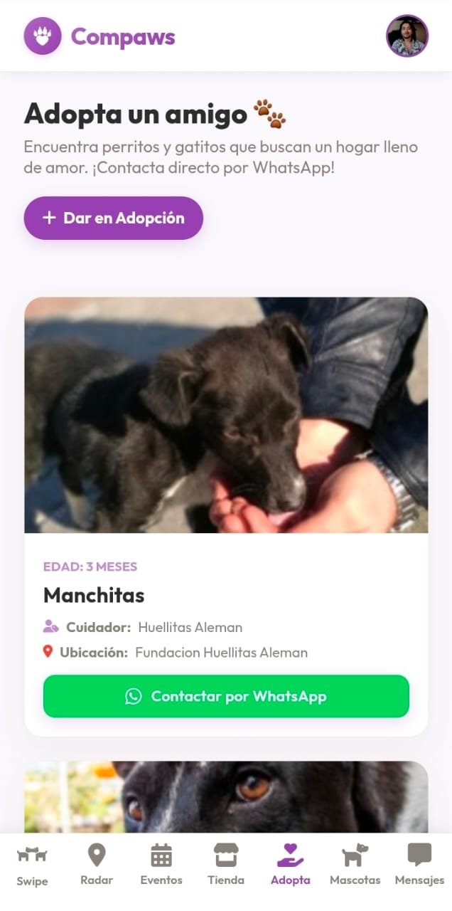 Pantalla de Tienda y Veterinaria